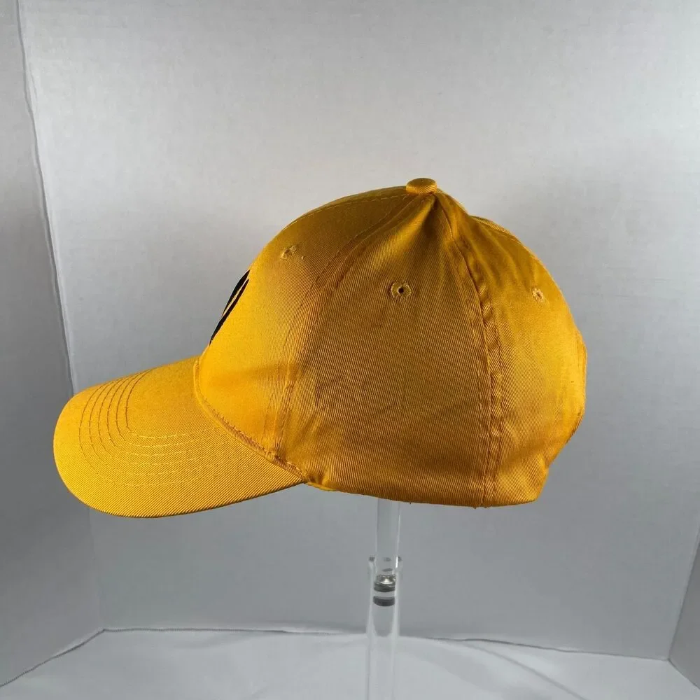 Port & Company Youth Yellow W Embroidered Adjustable Baseball Cap Hat